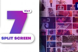 Multiscreen Transitions - 7 Split Screen 49612457