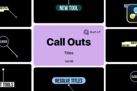 Call Outs for DaVinci Resolve Vol. 06 48596201
