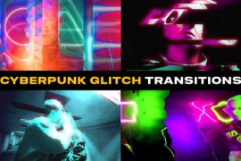 Cyberpunk Glitch Transitions | After Effects 52536462