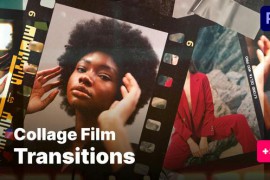 Film Collage Transitions 50342448