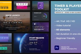 Timer & Player Toolkit | Premiere Pro 29437502