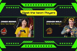 ESports Broadcast Slides Promo MOGRT 48591204