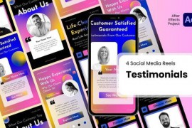 Social Media Reels - Testimonials After Effect Templates 50446698