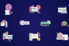 Retro Future Titles for After Effects 45104044