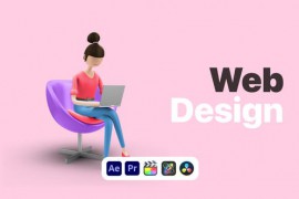 Explainer Girl Web Design 50622978