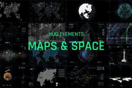 HUD Elements Maps And Space For Premiere Pro 45093156