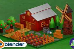 Udemy – Blender Cozy Farm: Create a Stylized 3D Farm Scene