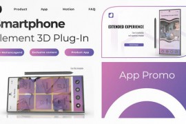 App Presentation 3D Phone Promo 47054563