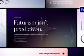 Free Download:Liquid Glass Typography Posters 58606963