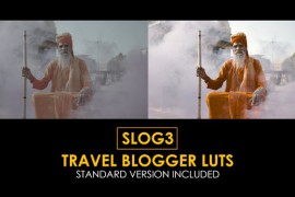 Slog3 Travel Blogger and Standard Color LUTs 48790048