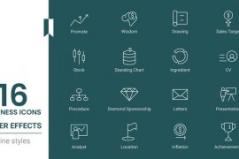 Marketing & Business Icons Line pack 44656104