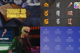 Zodiac 3D Symbols Pack for FCPX 48172864