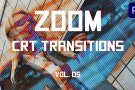CRT Zoom Transitions for Premiere Pro Vol. 05 46488732