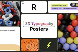 Typography Posters 3D for Apple Motion and FCPX 50328608
