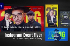 Instagram Event Flyer | Premiere Pro 50890502