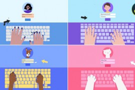 Hands Keyboard Log In Explainer for DaVinci Resolve 52276763