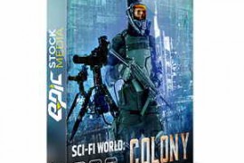 Epic Stock Media Sci-fi World Colony WAV