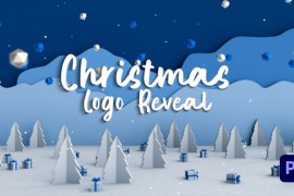Christmas Snow Logo Reveal 49668008