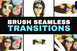 Brush Seamless Transitions | Premiere Pro MOGRT 52436544