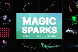 Christmas Magic Sparks | DaVinci Resolve 42368884