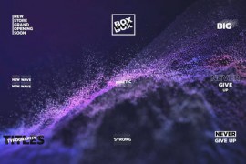 RGB Text Animation 50121817