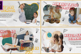 Back To School - Creative Opener | MOGRT 46229252