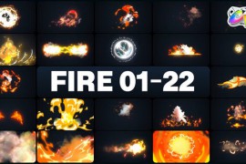 Advanced Fire Elements for FCPX 46836065