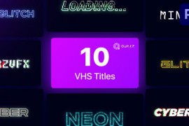 VHS Titles for Premiere Pro Vol. 01 44942774