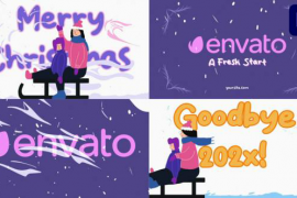 Christmas Logo for Premiere Pro 49497037