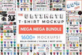 Ultimate T-Shirt Mockup Mega Bundle