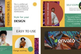 Geometric Fashion Slides for DaVinci Resolve 47836498