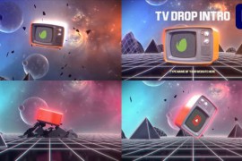 TV Drop Intro for Premiere Pro 45634272