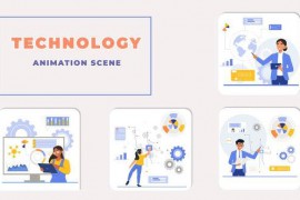 Technology Concept Animation Scene 43784551