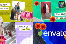Postcard Colorful Slides | FCPX 45683913