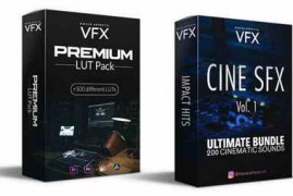 Movie Effects VFX CINE SFX Vol. 1 Ultimate Bundle & Premium LUT Pack-FANTASTiC