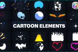 Cartoon Elements for FCPX 50524447