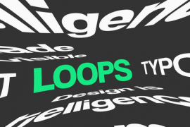Abstract Typography Loops 52400203