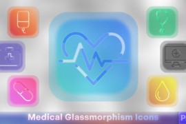 Medical Glassmorphism Icons 51537748