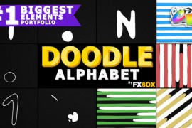Cartoon Alphabet And Transitions | FCPX 25415180