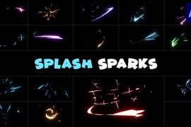 Splash Sparks for After Effects 51443286