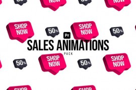 Sales Animations Pack for Premiere Pro 50268372