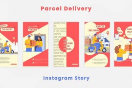 Parcel Delivery Instagram Story 44334615