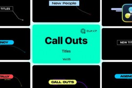 Call Outs for DaVinci Resolve Vol. 05 48596191