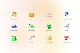 Garden - Flat Icons 46765639