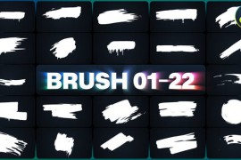 Brush Elements for DaVinci Resolve 48009468
