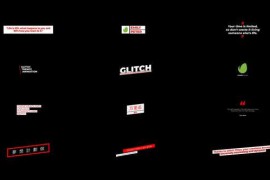 Glitch Titles 1.0 | AE 47807937