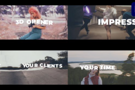 3D Opener for Premiere Pro 50083418