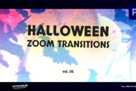 Halloween Zoom Transitions Vol. 05 for Premiere Pro 48475378