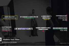 Modern Text Titles 2.0 \ AE 51708915