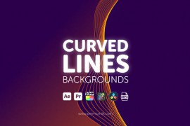 Curved Lines Backgrounds 45657714